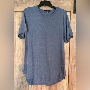 Short Sleeve Crewneck Tee — Heather Blue by Rustic Cove